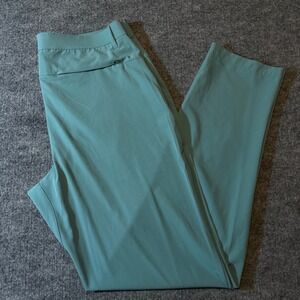 Fabletics Men Pants Blue 34x34 Athletic Performance Stretch Zip Pocket